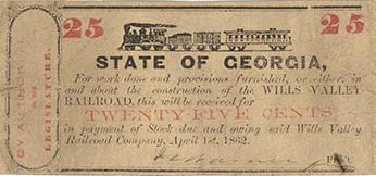 $0.25 G-1500 Wills Valley RR